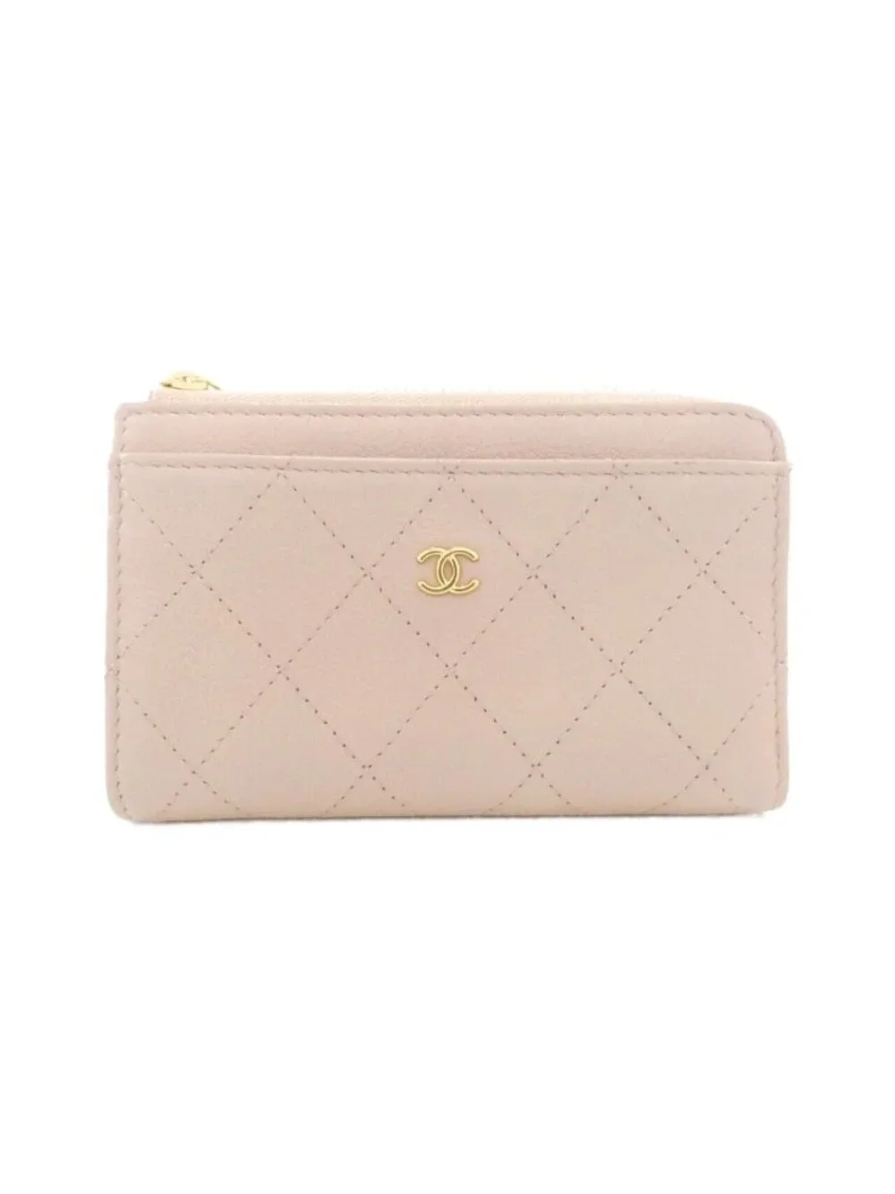 Chanel Card Case Card Holders Pink